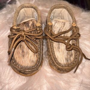 Infant/Baby Twisted X w/ Cowhide